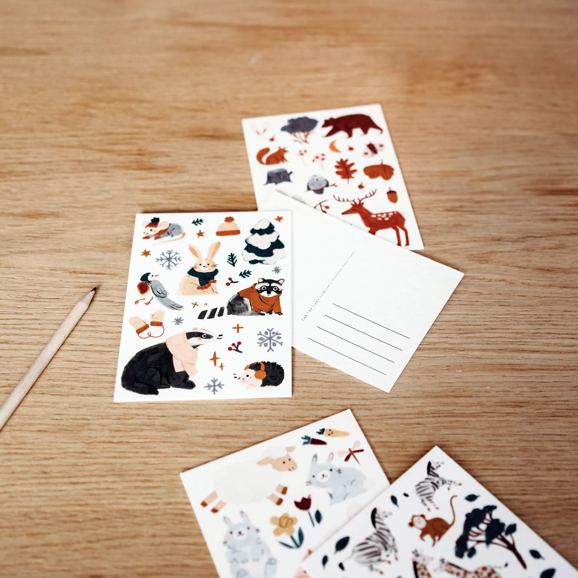 NUUKK Karte aus Holzschliffpappe | Osternest – Bild 2