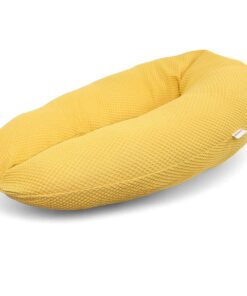 Hobea Stillkissen Waffelmuster | senfgelb