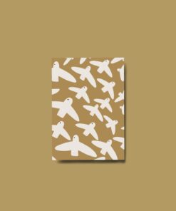 Karinlenaschmid A6 Postkarte | Weisse Vögel