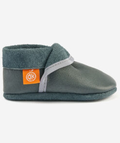 Alternative view of Lederfinkli / Hausschuhe Klassik blaugrau