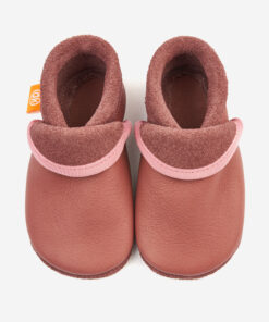 Alternative view of Lederfinkli / Hausschuhe Klassik lila