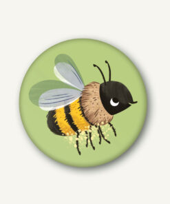 VIERUNDFÜNFZIG Magnet (37mm) | Biene