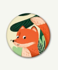 VIERUNDFÜNFZIG Magnet (37mm) | Fuchs