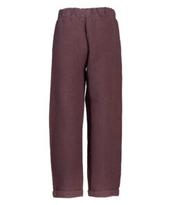 MENIQUE Kids Bio Leinen Hose DAKOTA | Storm blue