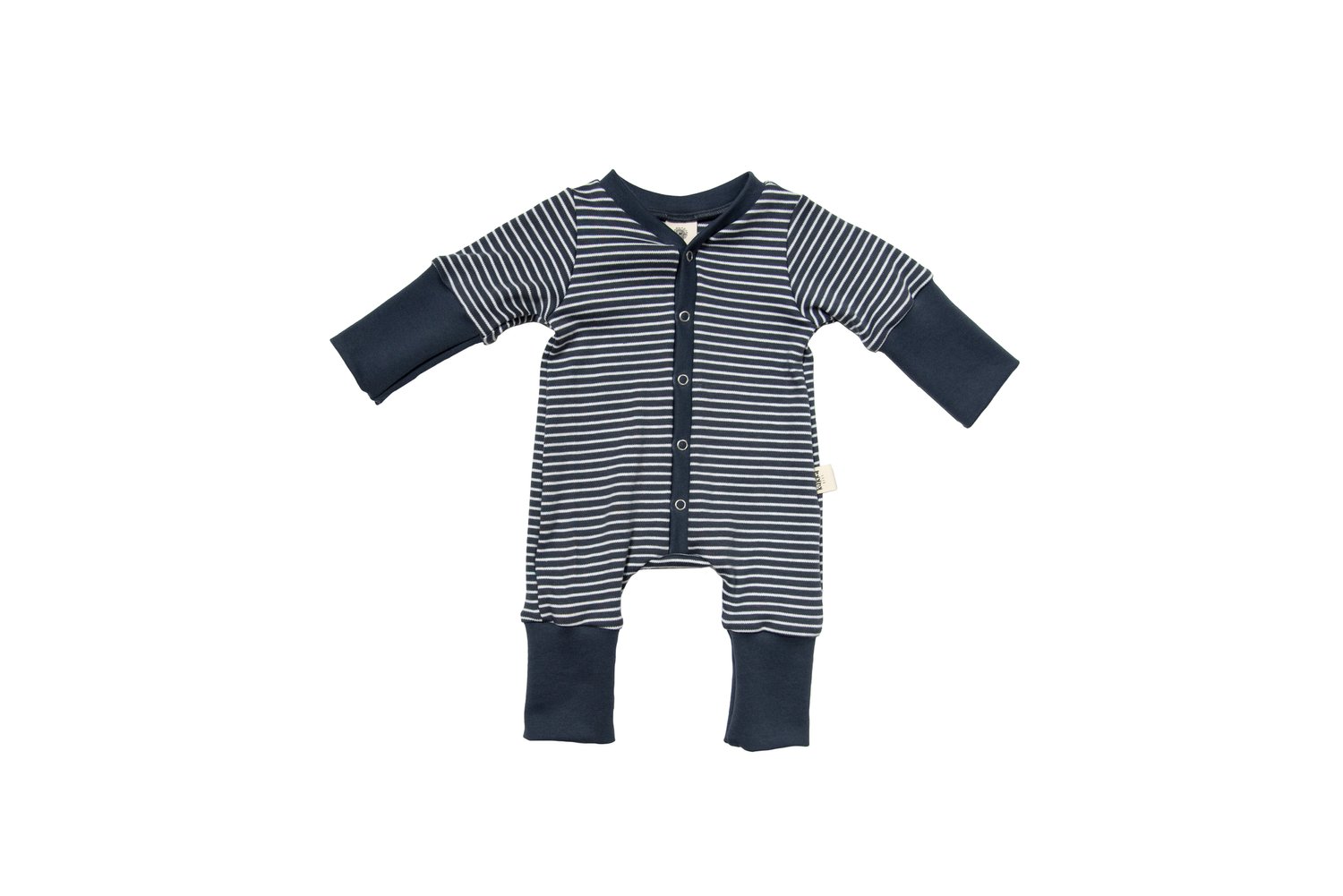 Kukka Kids MORIO Strampler | grau/weiss