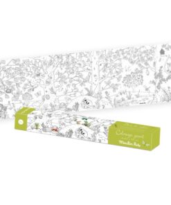 Moulin Roty Poster zum ausmalen (150cm x 45cm) | Botanik