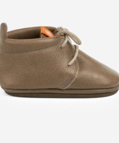 Orangenkinder Barfussschuhe AMIGO Schnürer (gefüttert) | beige