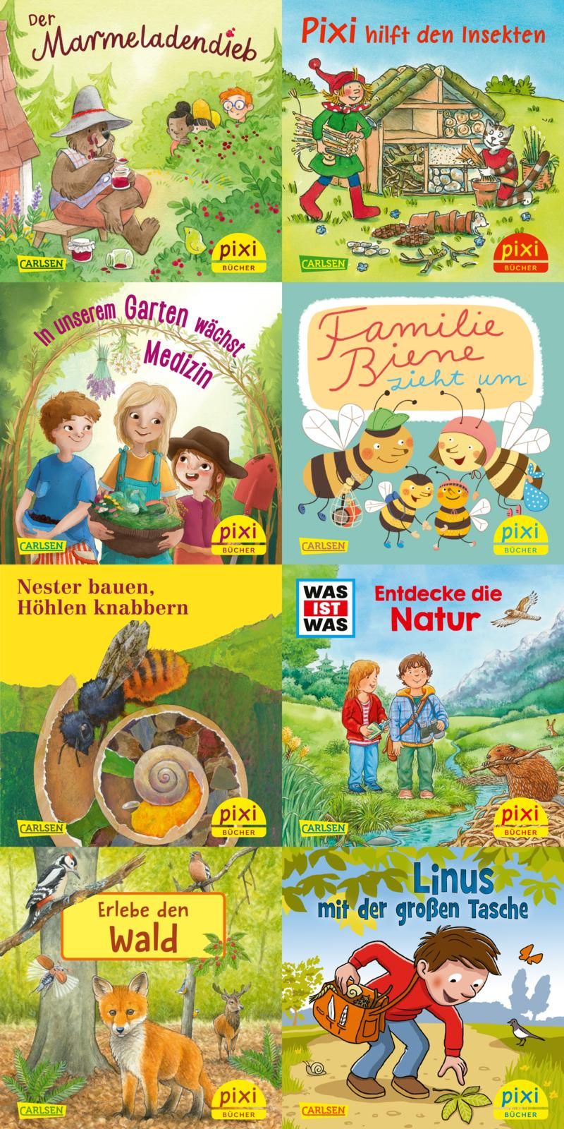 pixi Buch 8er Set 290 | Pixi liebt die Natur (ab 3J.) – Bild 2