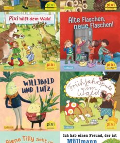 pixi Buch 8er Set 299 | Pixi setzt sich für die Umwelt ein (ab 3J.)