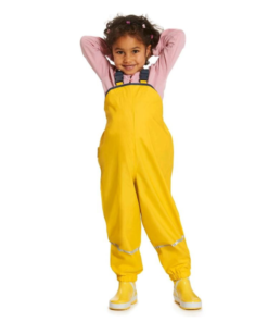 Playshoes Regenhose mit Träger | gelb
