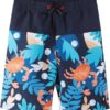 REIMA Kinder UV Badeshorts Papaija | navy