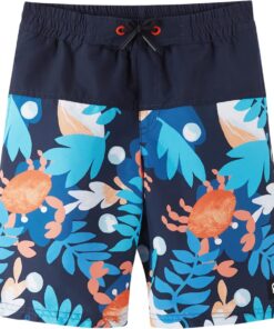 REIMA Kinder UV Badeshorts Papaija | navy
