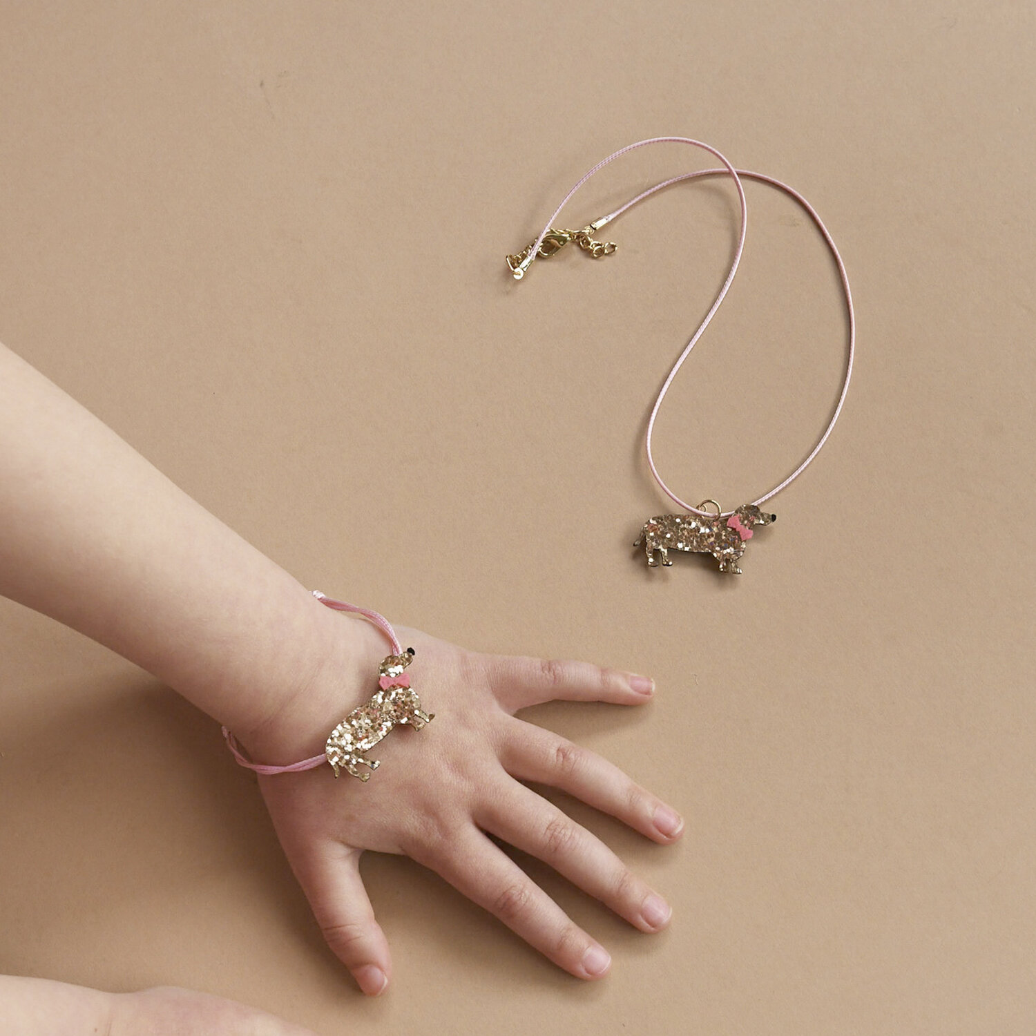 Rockahula Geschenk Set Haar & Schmuck | Sausage Dog