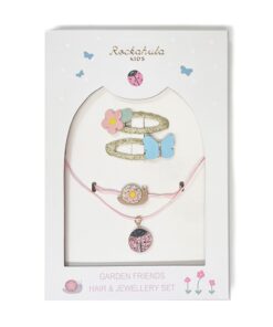 Rockahula Geschenk Set Haar & Schmuck | Garden Friends
