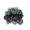 Scrunchie Set Kinder | mintpünktli-grau-blau