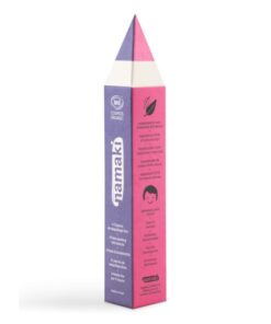 Namaki Kinder BIO Schminkstifte 4er Set | violett-fuchsia-pink-weiss