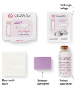Silverette Reinigungsset (für Still-Silberhütchen)