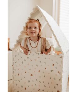 Play&Go Wende Puzzlematte 6 STK (120cm x 180cm) | Dorf / stone