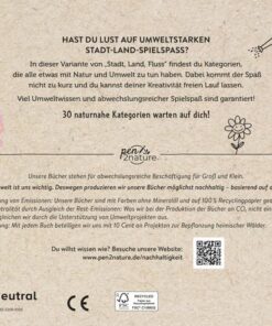 Alternative view of pen2nature Spielblock | Stadt-Land-Natur (ab 8 J.)