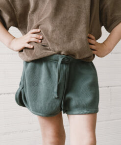 Tiralahilacha Waffel Kinder Shorts HUALI | blau