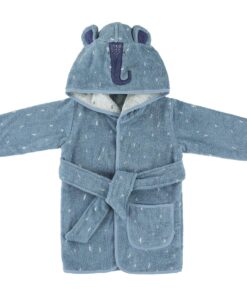 Trixie Bademantel 100% Bio Baumwolle (1-2 J.) | Elefant