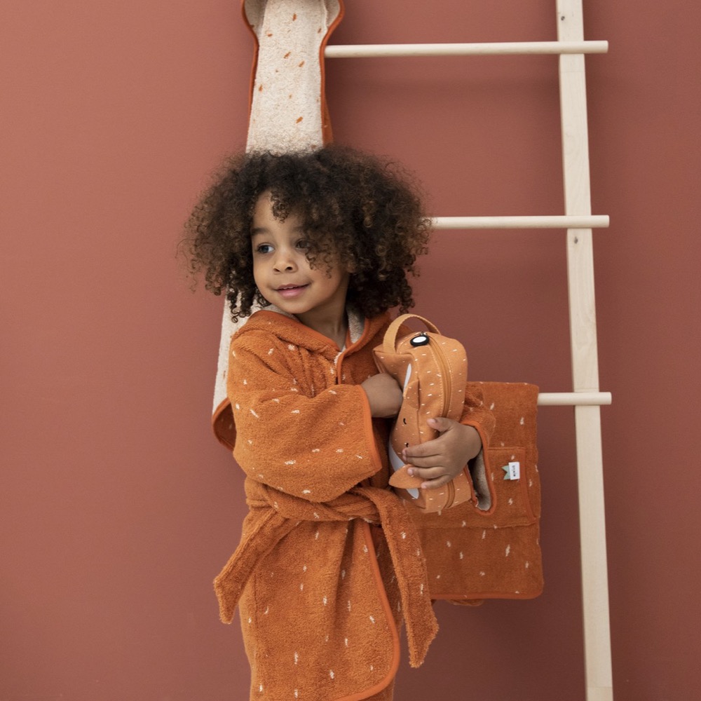 Trixie Bademantel 100% Bio Baumwolle (1-2 J.) | Fuchs – Bild 5