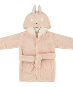 Trixie Bademantel 100% Bio Baumwolle (1-2 J.) | Hase