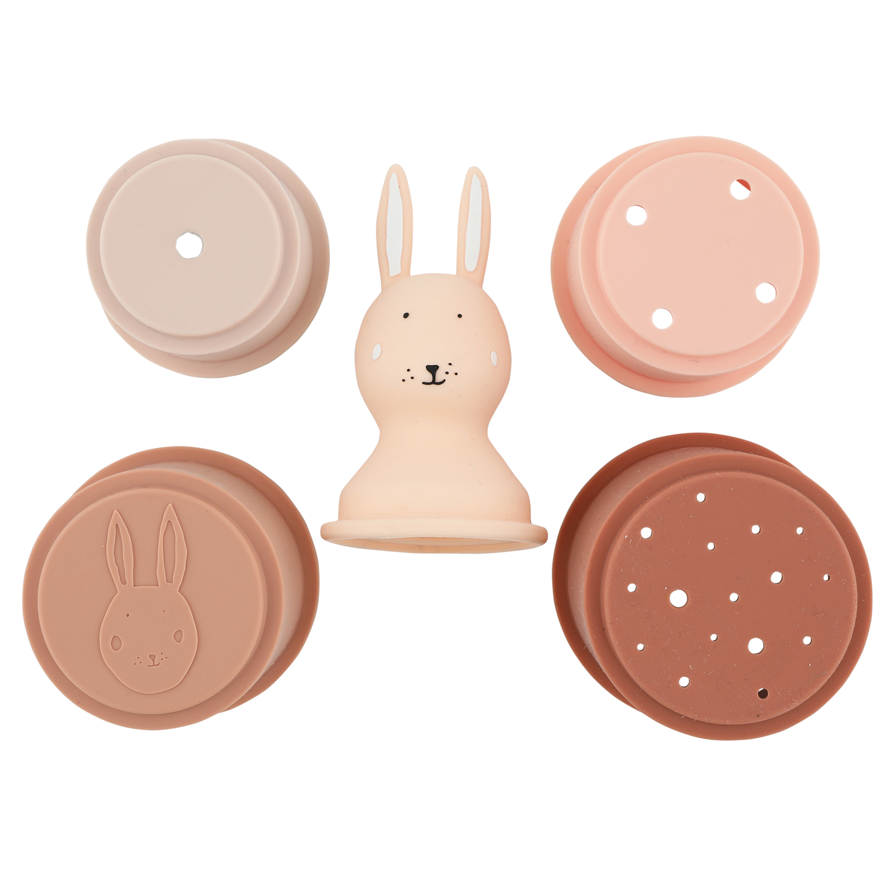 Trixie Silikon Stapelbecher 5er Set | Mrs. Rabbit – Bild 3