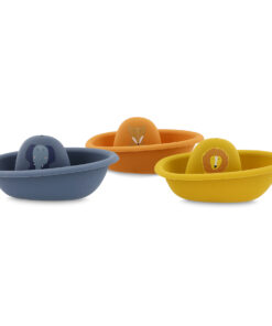 Trixie Badespielzeug Silikon | Stapelboote 3teilig