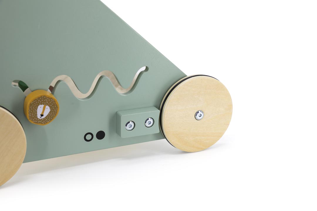 Trixie Holz Lauflernwagen mit Tieren (ab 12 Monaten) – Bild 3