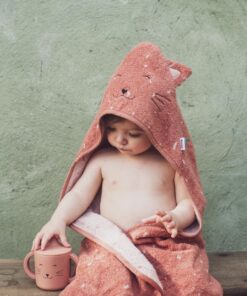 Trixie Kapuzen Badetuch 70x130 cm (18M+) | Katze