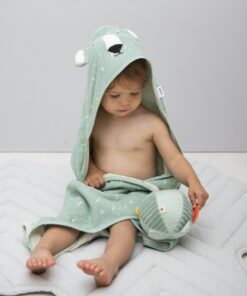 Trixie Kapuzen Badetuch 70x130 cm | Eisbär