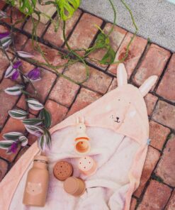 Trixie Kapuzen Badetuch 70x130 cm (18M+) | Hase