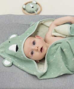 Trixie Kapuzenbadetuch 75x75cm | Eisbär