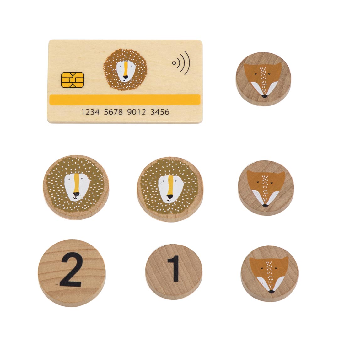 Trixie Kasse aus Holz mit Zubehör (ab 3J.) – Bild 3