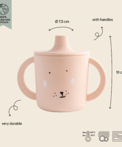 Trixie Silikon Trinklernbecher | Hase