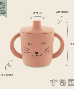 Trixie Silikon Trinklernbecher | Katze