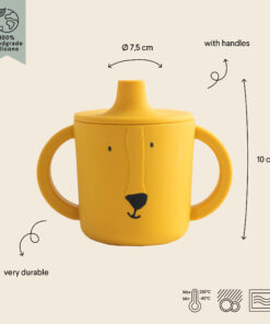 Trixie Silikon Trinklernbecher | Löwe