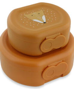 Trixie 2er-Set Snackboxen mit Clip | Fuchs