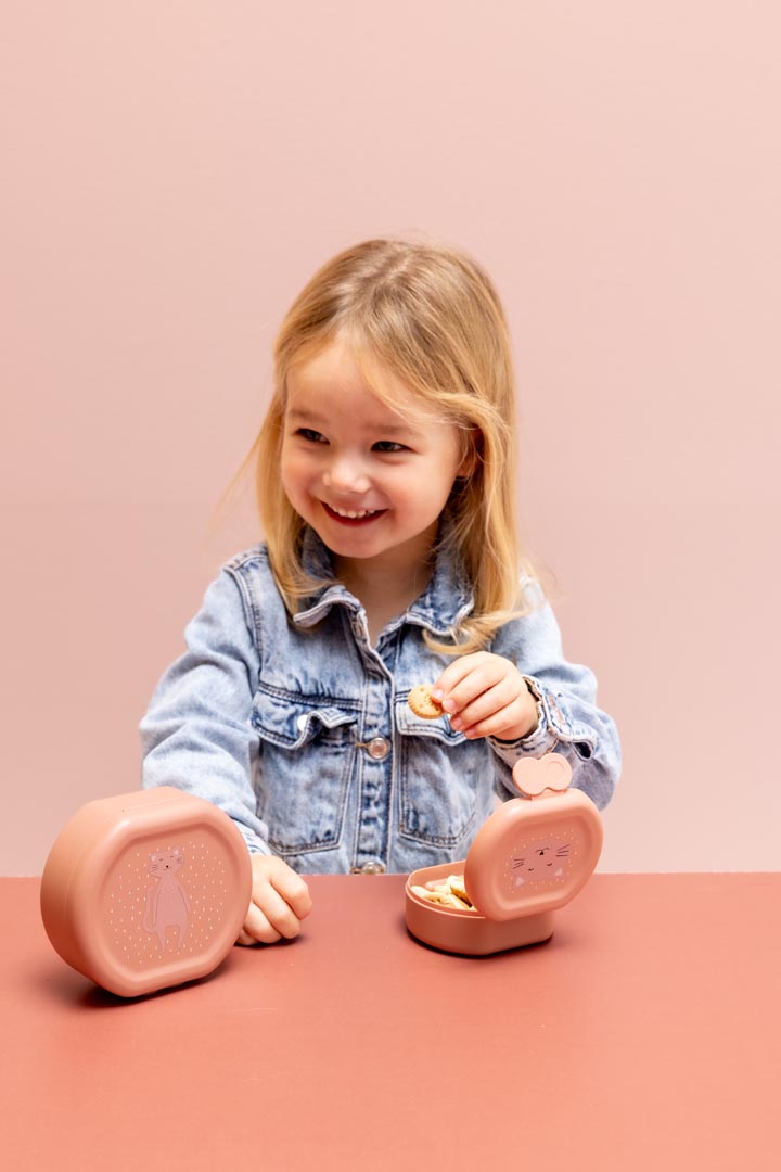 Trixie 2er-Set Snackboxen mit Clip | Katze – Bild 2