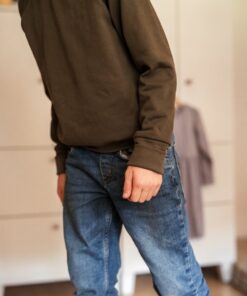 Kukka Kids Mitwachs Pulli OLEANDER | olive