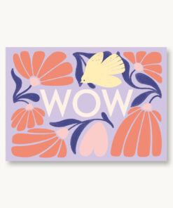 VIERUNDFÜNFZIG Postkarte | WOW