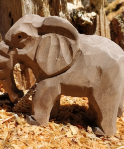 Wudimals® Tierspielzeug aus Holz | Elefantenkind